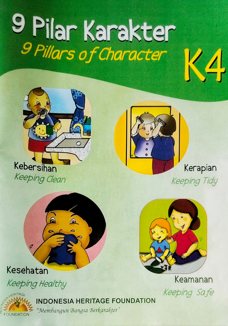 9 Pilar Karakter ; Kebersihan, Kerapian, Kesehatan, dan Keamanan
