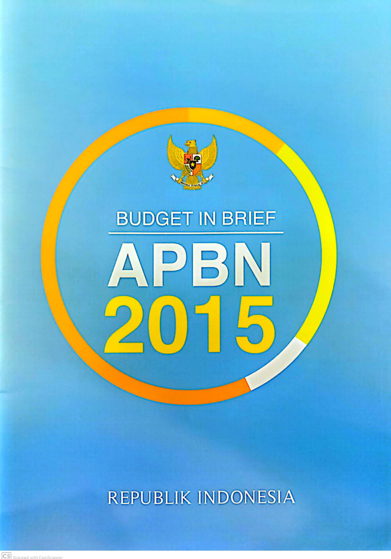 Budget in Brief APBN 2015