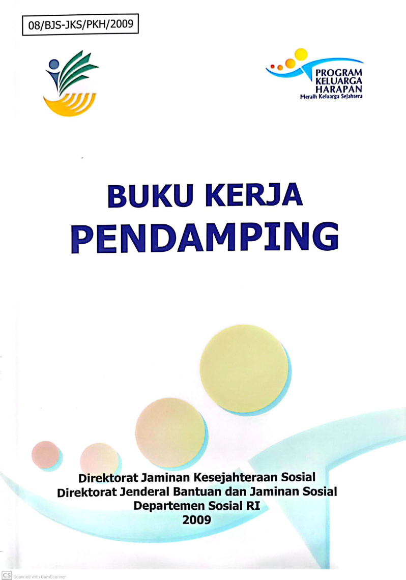 Buku Kerja Pendamping 2009