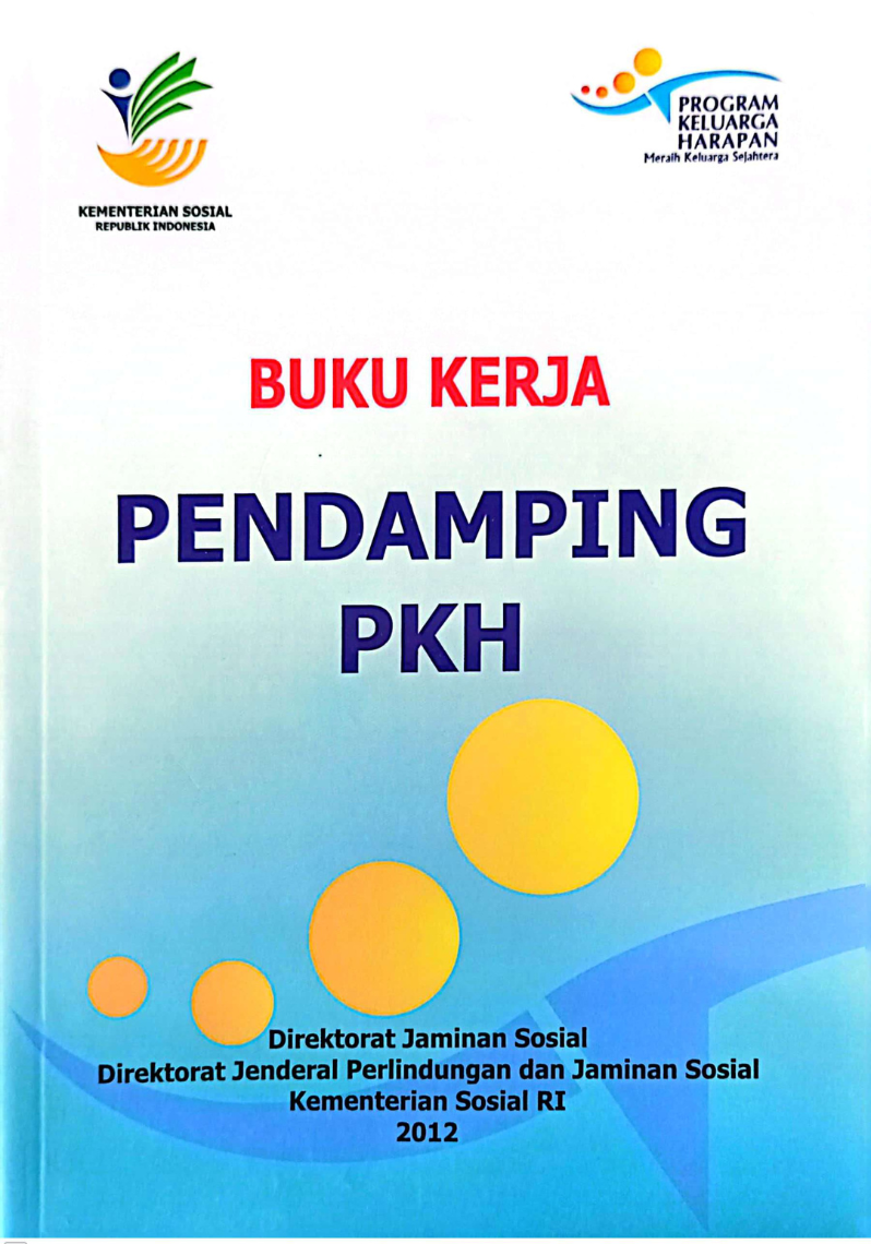 Buku Kerja Pendamping PKH 2012