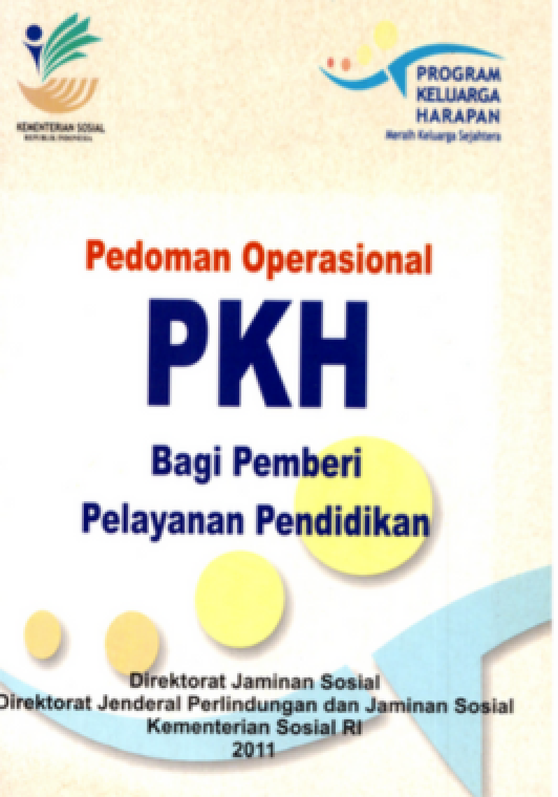 Pedoman Operasional PHK Bagi Pemberi Pelayanan Pendidikan