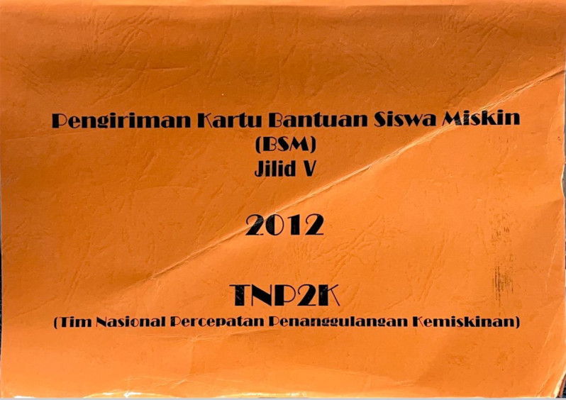 Pengiriman Kartu Bantuan Siswa Miskin (BSM) Jilid V 2012