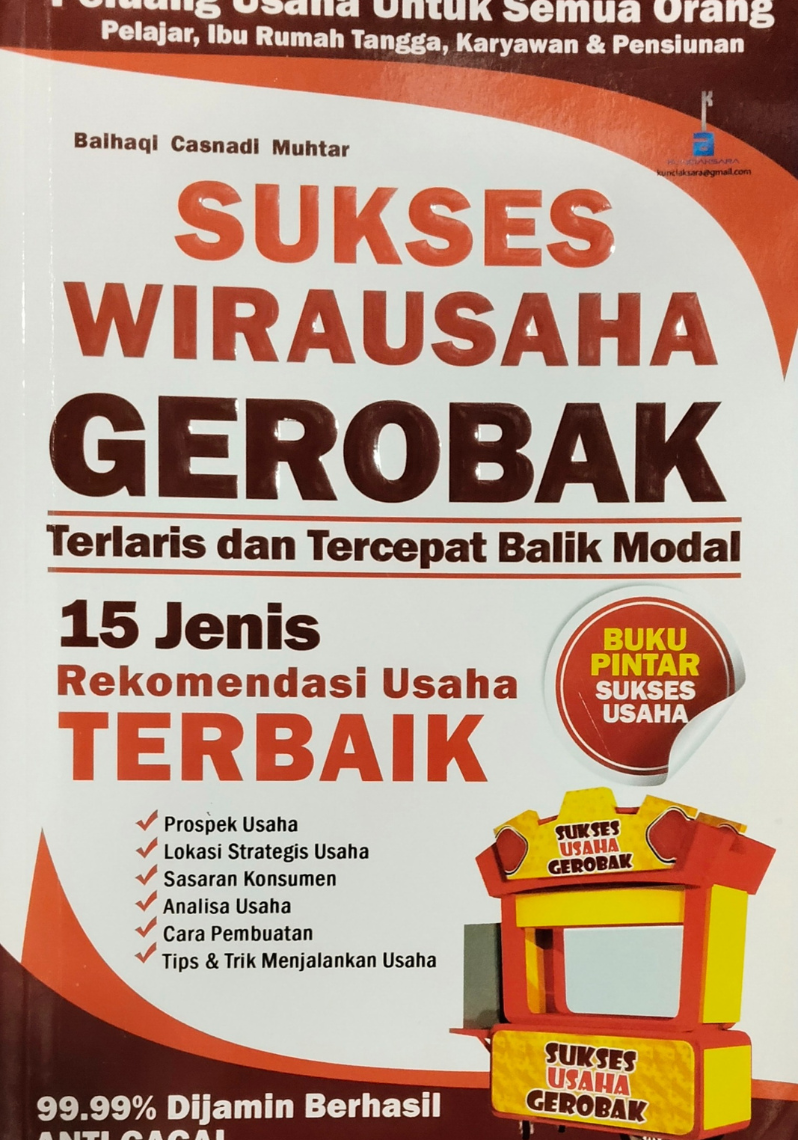 Sukses Wirausaha Gerobak : Terlaris dan tercepat balik modal